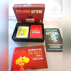 Exploding Kittens card game